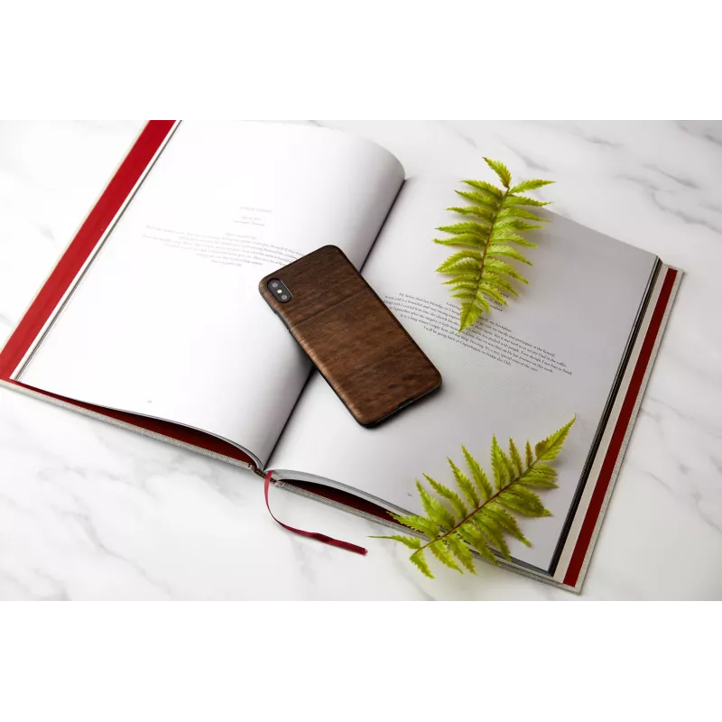 Telefona maciņš man and wood iPhone XS Max — koala melns