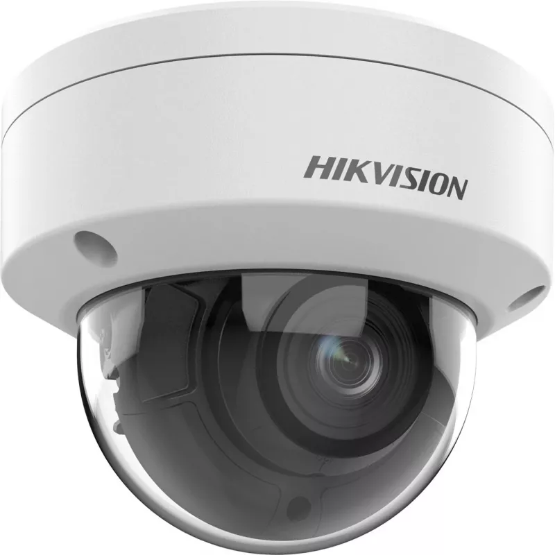 Kupolveida IP drošības kamera Hikvision Pro DS-2CD2766G2HT-IZS (2.8–12 mm) āra lietošanai, 3200×1800, 1/1.8 collu CMOS, 355° rotācija
