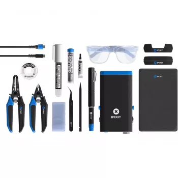 iFixit FixHub Lodēšanas instrumentu komplekts — pilns lodēšanas komplekts katram projektam, ieskaitot barošanas staciju un viedo lodāmuru