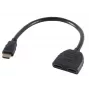 HDMI kabelis MicroConnect HDMI 19M - 2X HDMI 19F