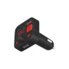 SAVIO FM raidītājs, Bluetooth 5.3, QC 3.0 lādētājs, LED displejs, Bass Boost, TR-15, melns
