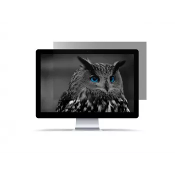 Frameless displeja privātuma filtrs NATEC Owl 24 collu (61 cm) LCD monitoram, 531 x 298 mm, 16:9, saderīgs ar skārienekrānu