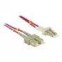 InfiniBand/optiskās šķiedras kabelis DeLOCK LC - SC 3m