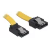 SATA kabelis DeLOCK 82472 0.3m dzeltens