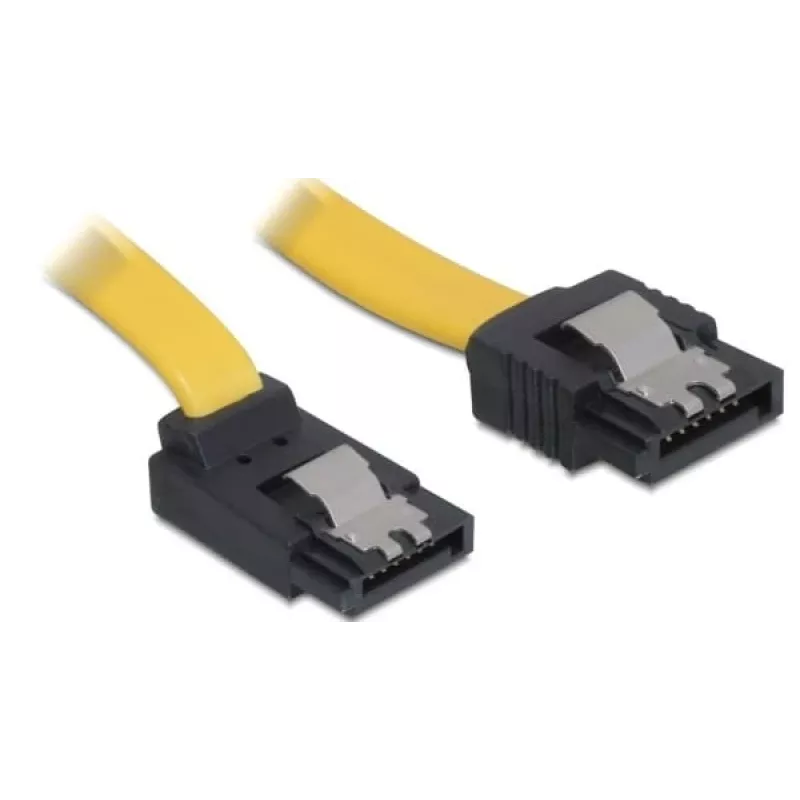 SATA kabelis DeLOCK 82472 0.3m dzeltens