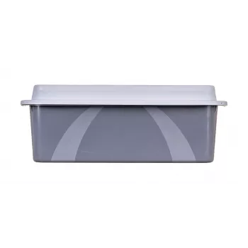 Kaķu kastīte DIAMENTIQ Bonita pelēka plastmasas 571×392×209 mm, 1 kg