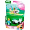 Mēroga modeļa daļa/piederums Ravensburger BRIO Disney Princess Cinderella & Wagon, zils/balts, vecumam no 3 gadiem