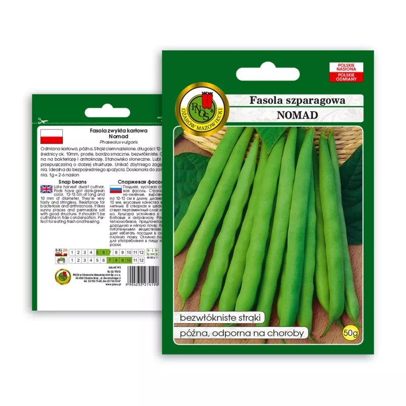 Nomad Green pundurpupu sēklas, 50 g - dārzeņu sēklas