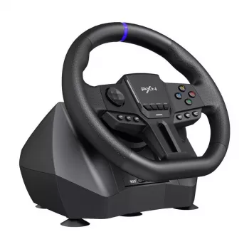 Gaming steering wheel PXN PXN-V900 Gen2 with adjustable sensitivity and vibration feedback