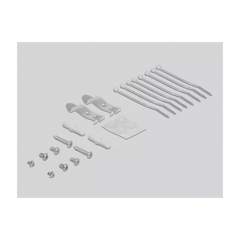 Keystone plāksteru panelis DeLOCK 43412 8 portu pelēks