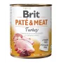 BRIT Paté & Meat ar tītaru - mitrā suņu barība - 800g