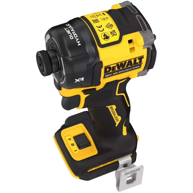Skrūvgriezis DeWalt DCF870NT-XJ, 18V Li-Ion, 56 N·m, 1/4 collas patrona, pistoles rokturis, 100 mm garums