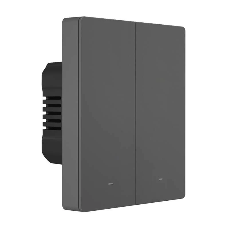 Viedais sienas slēdzis Sonoff M5-2C-80 Wi‑Fi, 2 ķēdēm, modelis M5-2C-80