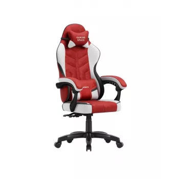 Spēļu krēsls huzaro Force 2.7 Red — ergonomisks sacīkšu stila sēdeklis, regulējami roku balsti, slīpuma un augstuma regulēšana