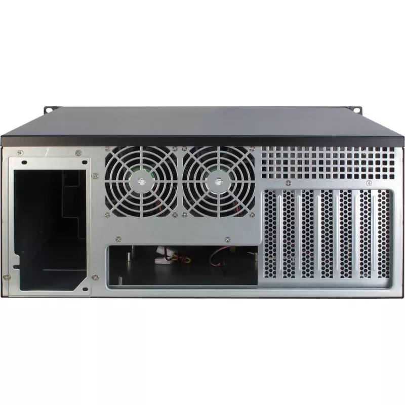 Servera korpuss Inter-Tech 4U-4098-S Rack melns