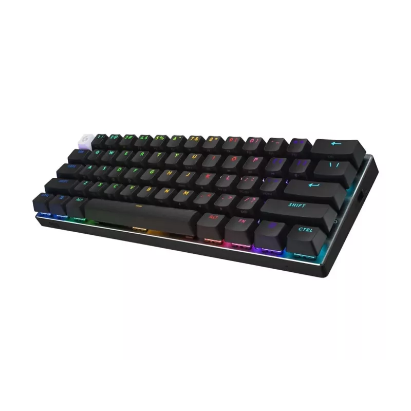 Klaviatūra Logitech G PRO X 60 spēļu USB RF Wireless Bluetooth QWERTY US International balta