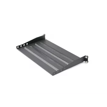 Plaukts DIGITUS 1U fiksēts 250 mm dziļums 19 collu statīviem, 15 kg kravnesība