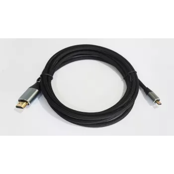 TB Micro HDMI uz HDMI kabelis AKTBXVH21MICRO2 4K 60Hz, Micro HDMI (D tips) uz HDMI (A tips)