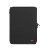 RIVACASE Antishock 5221 MacBook 13 uzmava, vertikāla, melna, dubultie rāvējslēdzēji