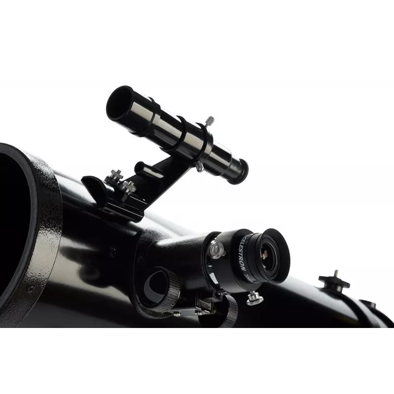 Celestron PowerSeeker 114EQ refraktors 45x melns