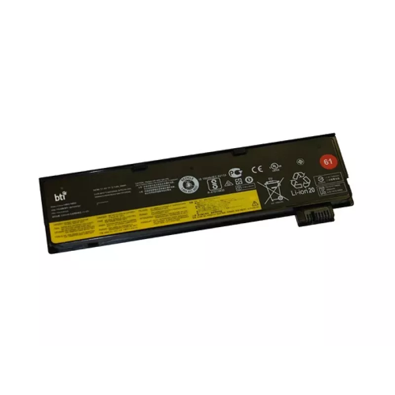 Akumulators Lenovo ThinkPad P51S/T470 (saderīgs) — BTI 24Wh 3‑šūnu, 11,4V, 2110mAh
