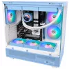 Thermaltake CT140 EX Reverse ARGB 140mm korpusa ventilators, 3 gab. komplekts, Hydrangea Zils