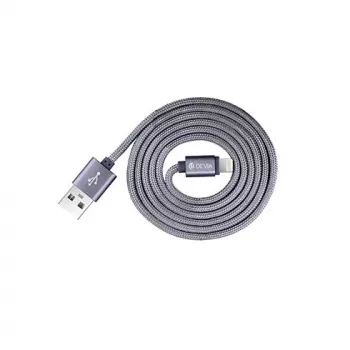 USB Lightning kabelis Devia Fashion Series MFi 2.4A 1.2m — Lightning–USB-A, MFi sertificēts, 2.4A, 1.2 m garums