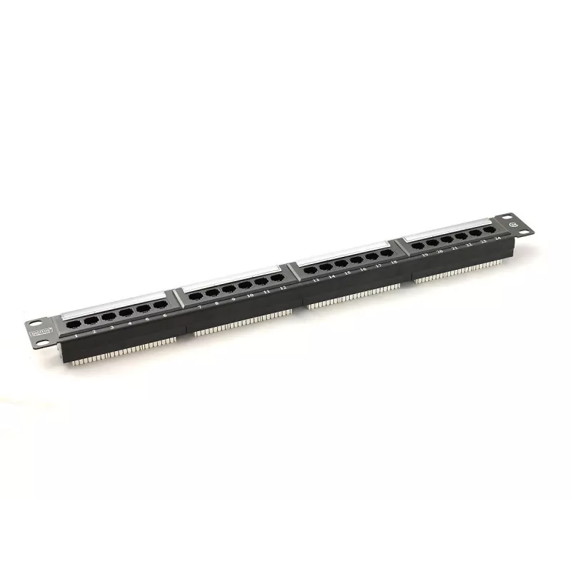 Plākšņu panelis 1U Digitus DN-91524U-1