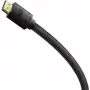 HDMI kabelis Baseus CAKGQJ01 2 m, HDMI Type A vīr.–vīr., HDMI 2.1, melns/sudrabains
