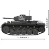 Būvkomplekts Cobi Panzerkampfwagen II Ausf. F — 813 gab., melns, vecumam 9+