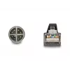 Tīkla kabelis DeLOCK M12 Kabelis X-kodēts 8 kontaktu vīrišķais uz RJ45 vīrišķais PUR (TPU) 1 m
