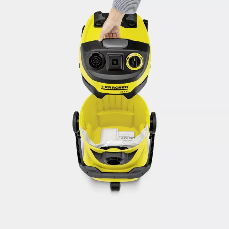 Karcher filtru maisiņi MV4 20L slapjai un sausai putekļsūcējam, 4 iepakojumā