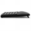 Kensington ProFit Ergo Wireless tastatūra FR, pilna izmēra (100%), vadu un bezvadu, RF bezvadu + USB, AZERTY, melns