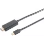 DisplayPort kabelis ShiverPeaks DP1.4 4K 60 Hz, 3 m garš