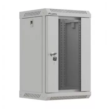 Lanberg WF11-3309-10S statīva skapis 9U Sienas stiprinājuma statīvs Pelēks