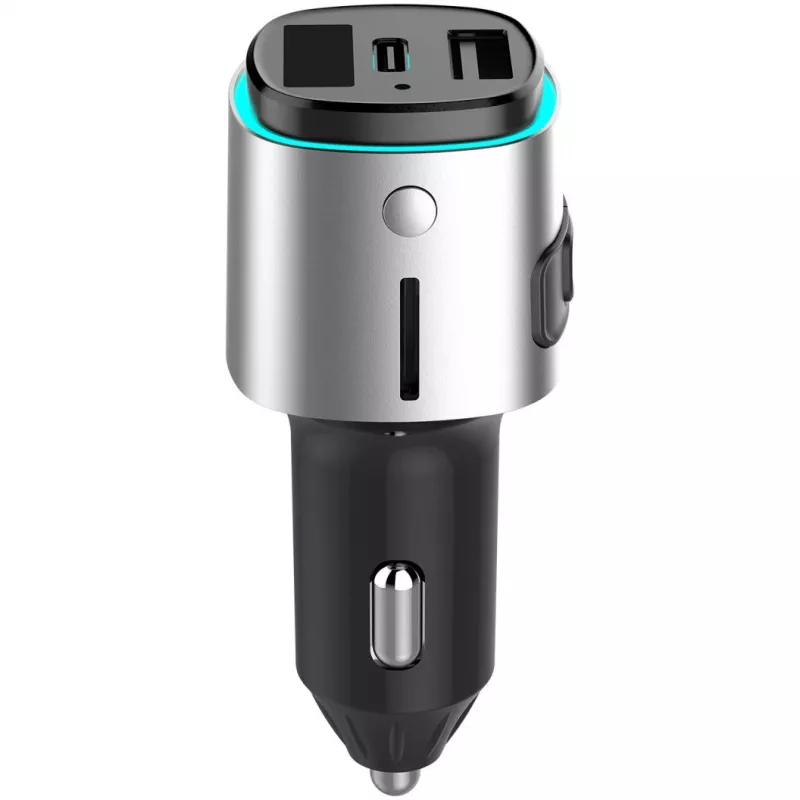 FM raidītājs 4smarts 456201 Cigarette lighter Melns Silver AM FM Bluetooth