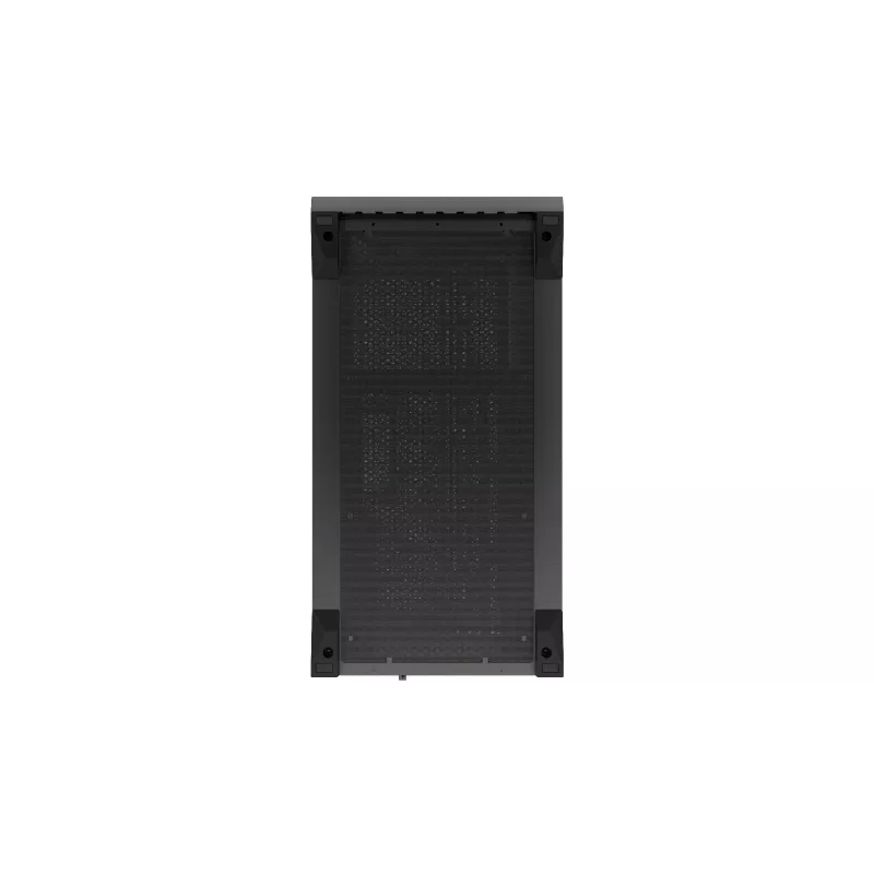 Datora korpuss KRUX Palum KRXD008 ATX melns — 2x3,5 collu nodalījumi, 2x2,5 collu nodalījumi, 2x120 mm ventilatori, GPU līdz 39,5 cm