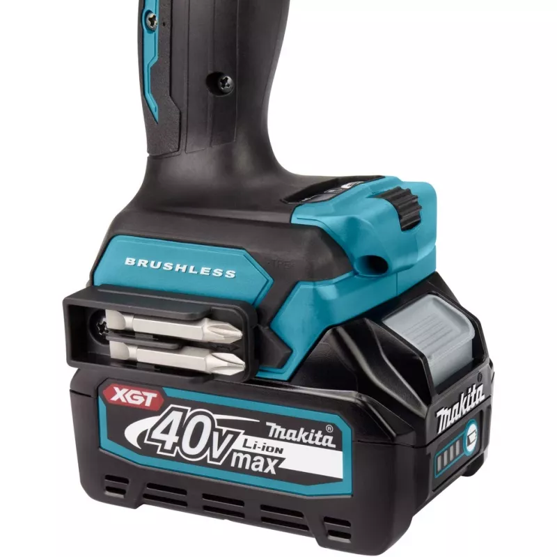 Makita HP001GD201 - Rotācijas āmurs/urbis - Bezvada - 2 ātrumi - Atslēgas patrona 13 mm - 140 N·m - 2 baterijas, lādētājs iekļauti - 40 V (HP001GD201)