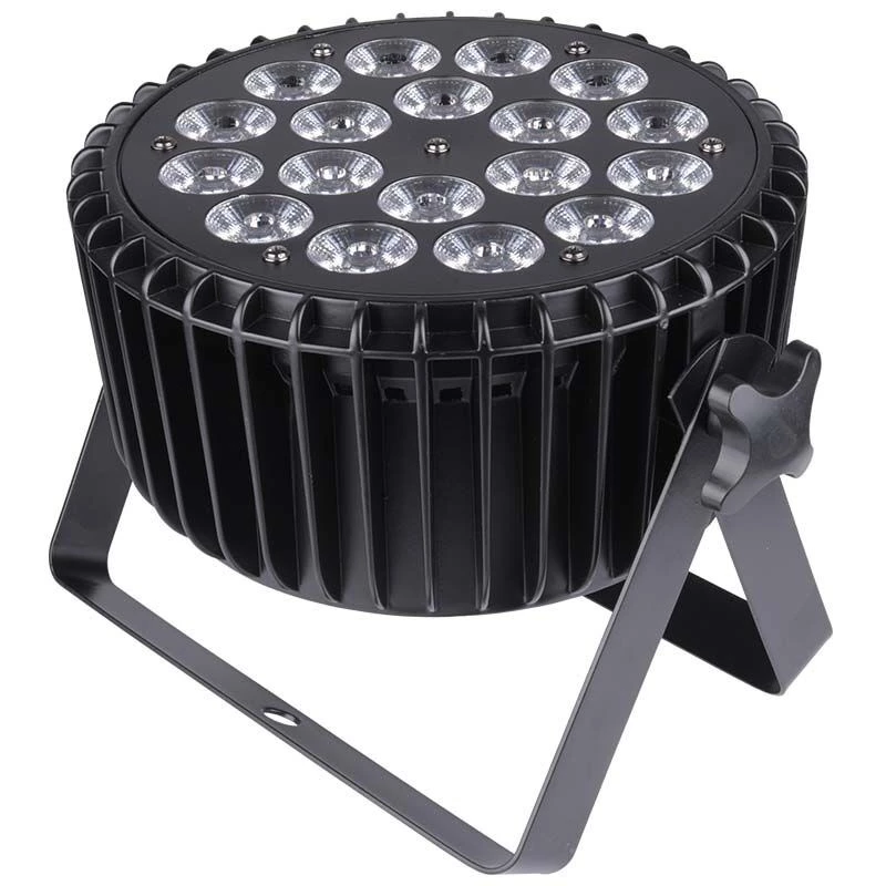 LIGHT4ME ALU QUAD PAR 18x6W RGBW - skatuves prožektors