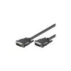 Wentronic goobay - DVI kabelis - Dual Link - DVI-D (V) uz DVI-D (V) - 15,0 m - melns (93951)