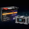Lādētājs QOLTEC 52493 12V 10A ar remonta funkciju AGM baterijām