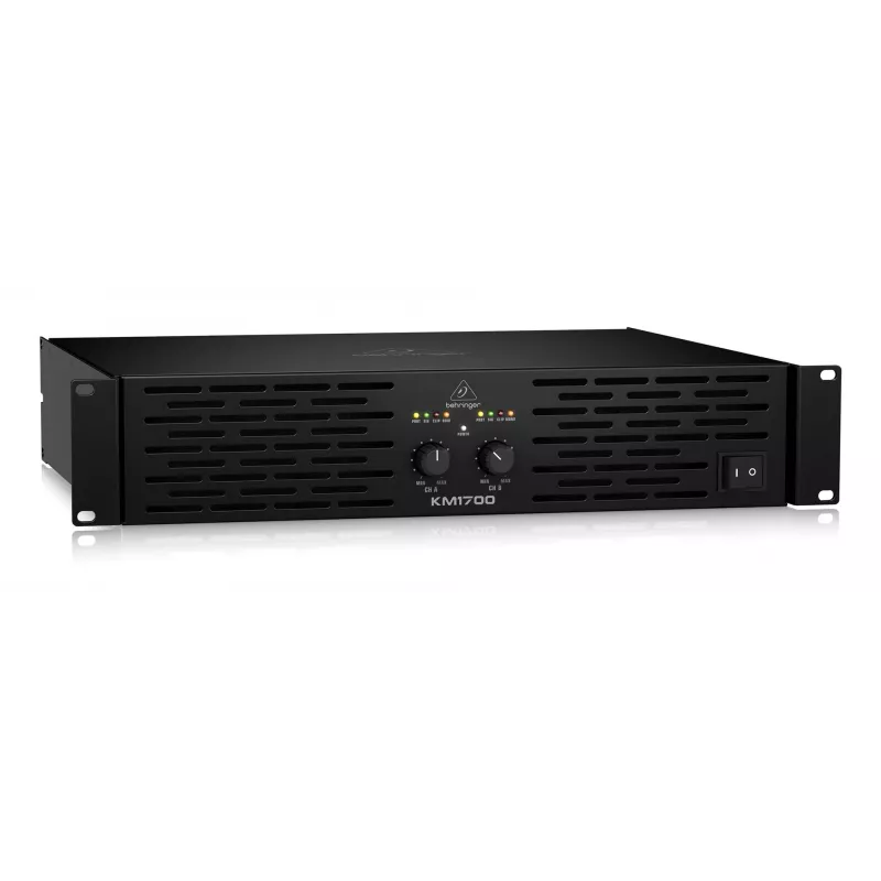 Behringer KM1700 audio pastiprinātājs Izrādēm/skatuvei Melns