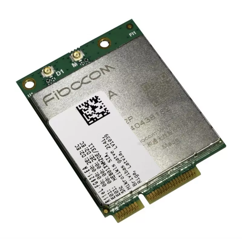 Mikrotik R11eL-FG621-EA iekšējais vadu Mini PCI Express Zaļš