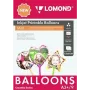 Lomond Inkjet Printable Baloons A3+, 9 loksnes (Bumba/Sirds/Zvaigzne) abpusējas