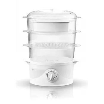 Tvaika katls Adler AD 633 3 grozi Brīvstāvošs 800 W Balts