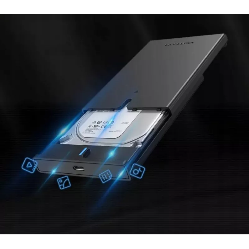 Vention SATA 2.5 USB 3.1 cietā diska korpuss