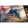LEGO Quinjet konstruktors 76325 — Marvel, 1131 detaļas, 5 minifigūras, no 12 gadu vecuma, 280×450×300 mm
