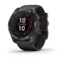 Garmin fēnix 7X Pro 3,56 cm (1,4) MIP 51 mm Digitāls 280 x 280 pikseļi Skārienjutīgs ekrāns Pelēks Wi-Fi GPS (satelīts)