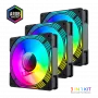 Gamemax | KF300R BK | Melns | Korpusa ventilators