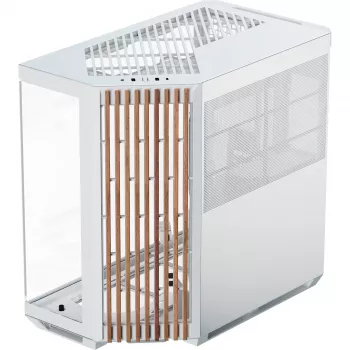 APNX V1-W-WT-v1 Midi Tower Balts, koks